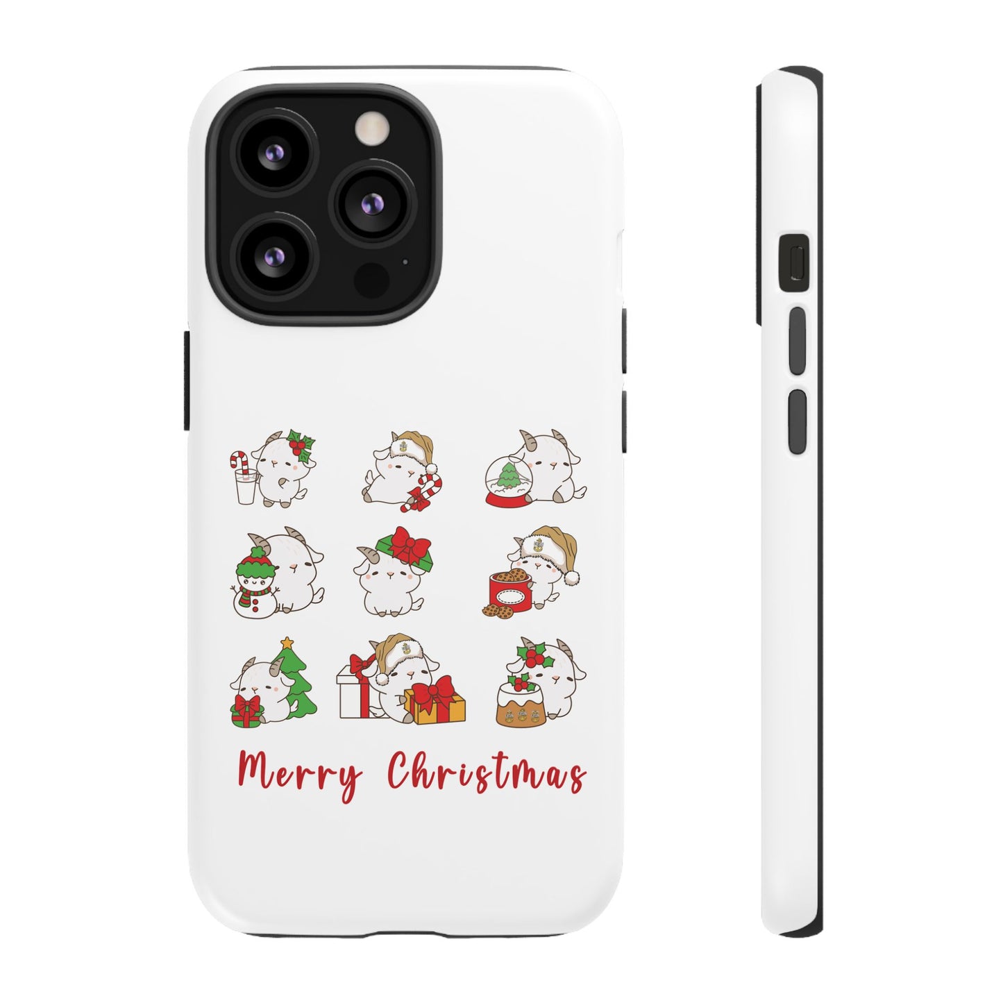 Hello Goat Christmas V3Tough Phone Case