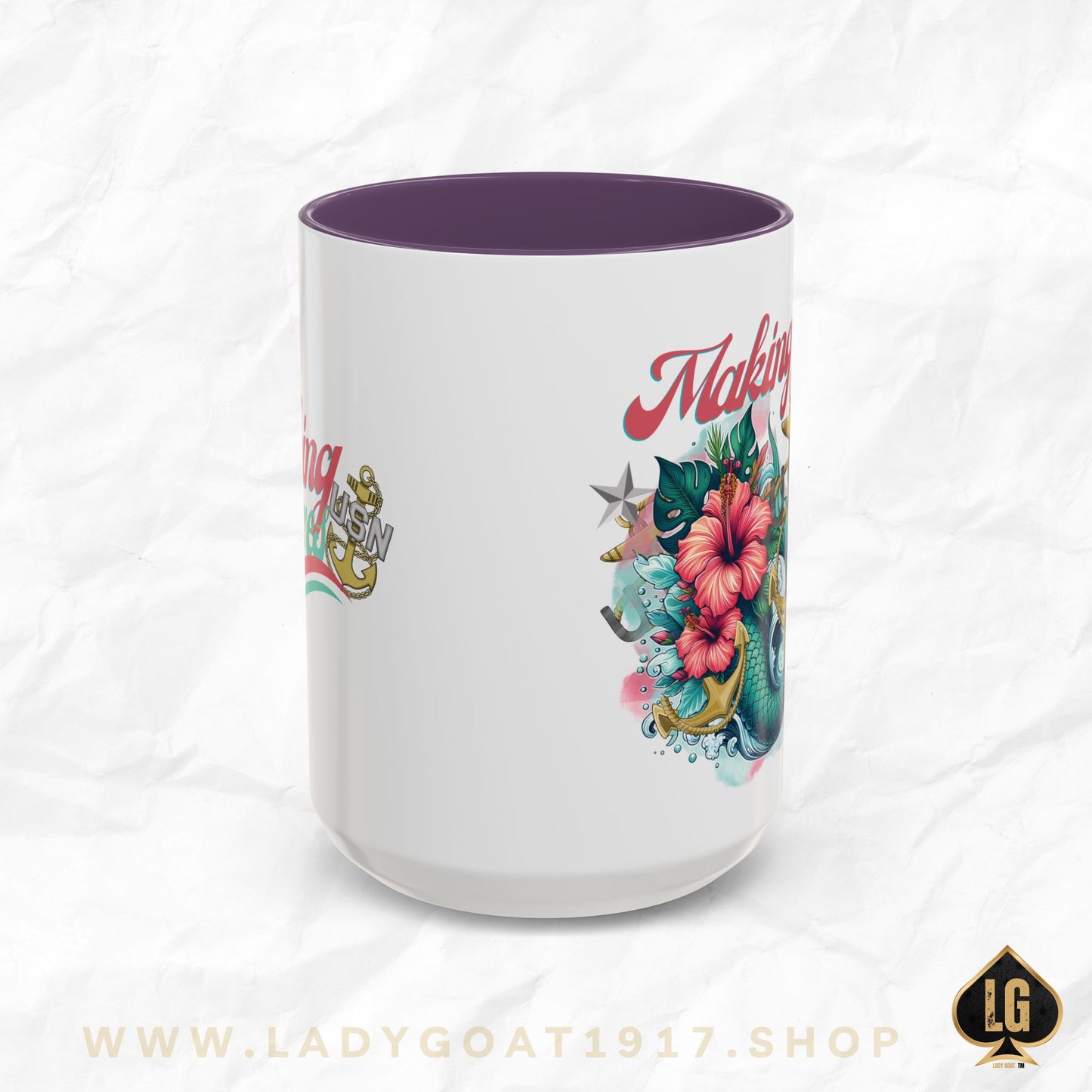 Making Waves Accent Coffee Mug 15oz