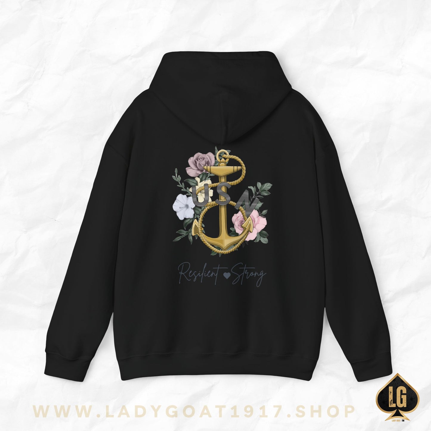 Resilient and Strong V7 Unisex Hoodie
