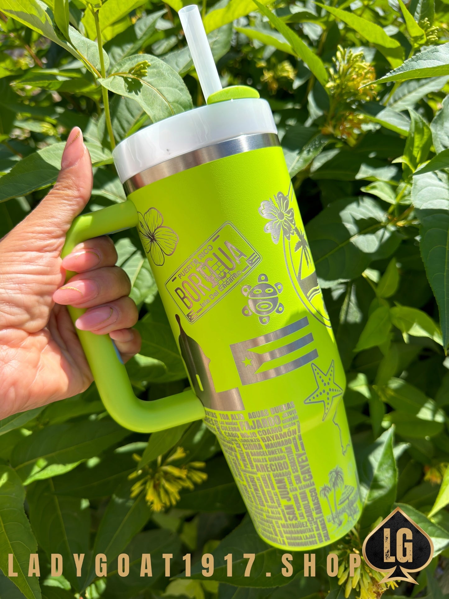 STANLEY Playero 🇵🇷🏝️ 30oz Tumbler Limited LIME