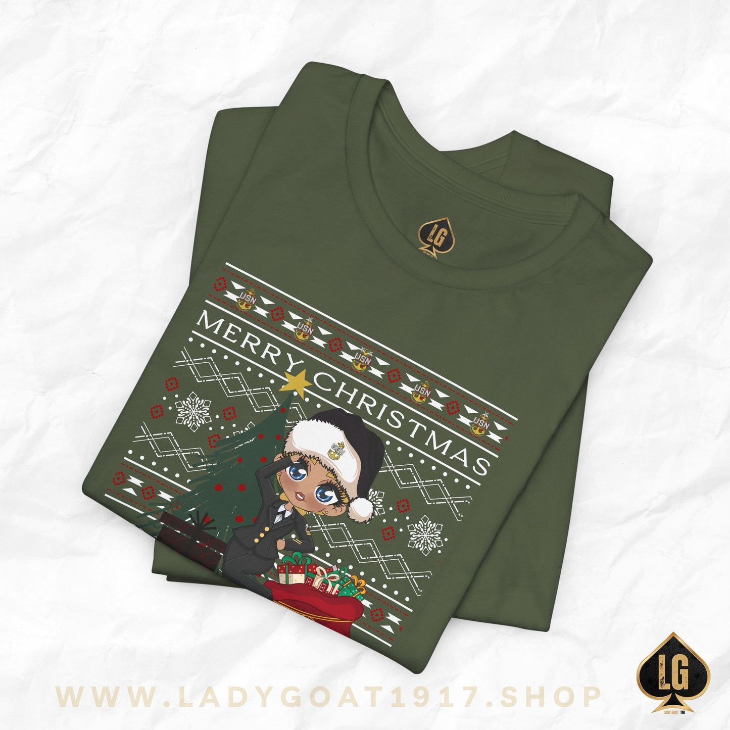 Christmas Blues V8 Unisex Tee