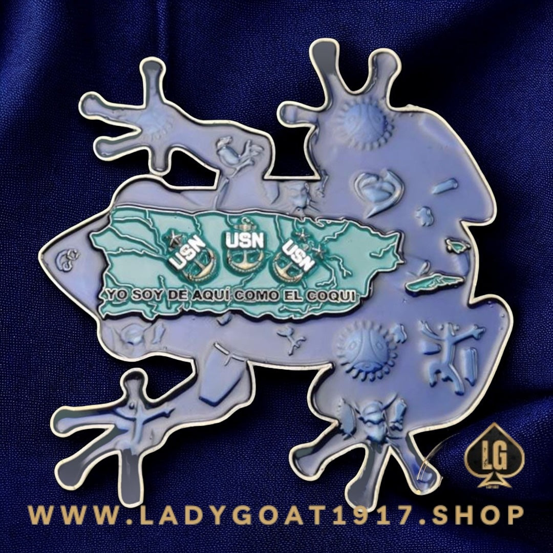 OG Coqui Challenge Coin 22"