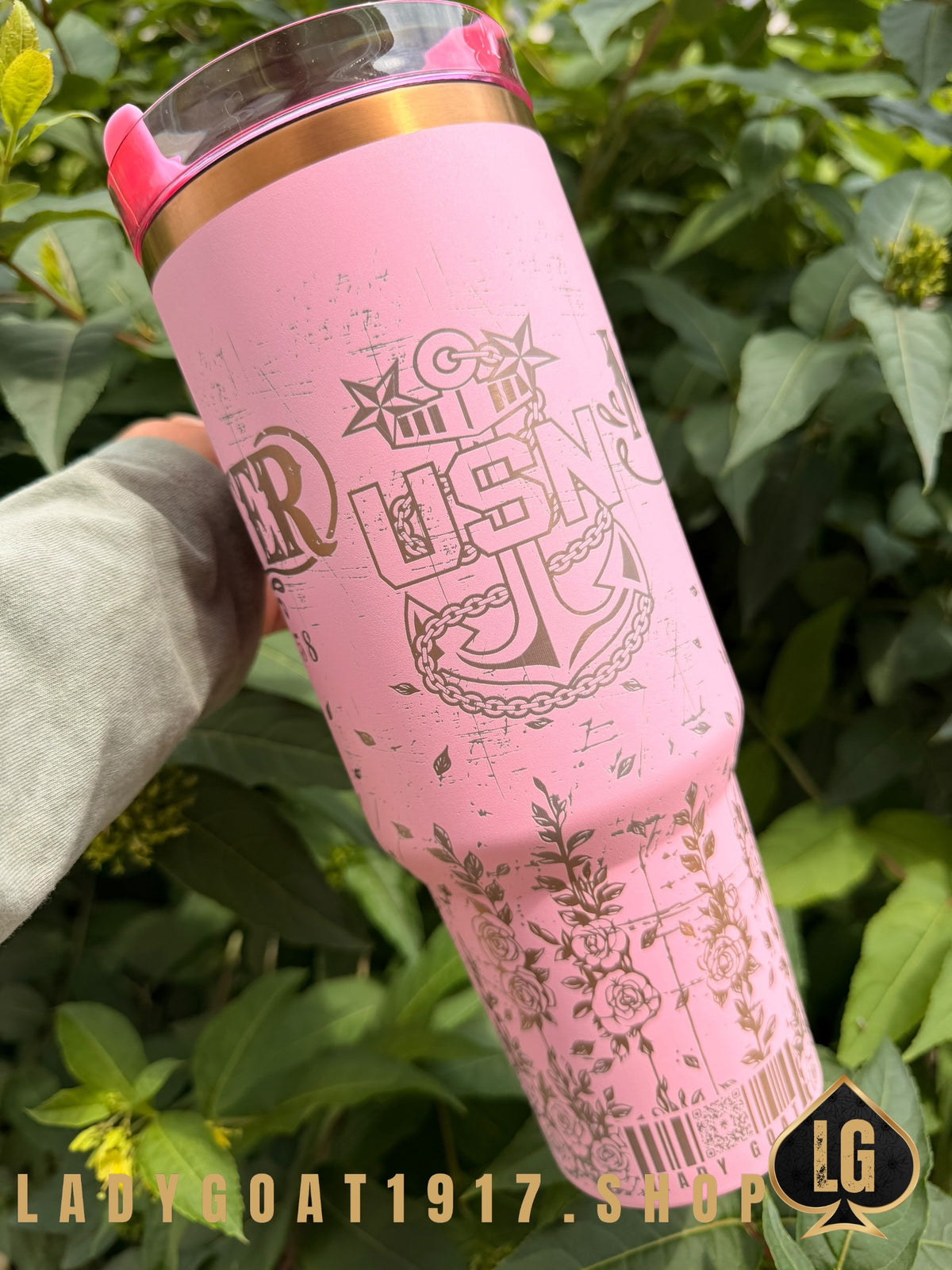 Chief Season 40oz Tumbler MCPO P!NK
