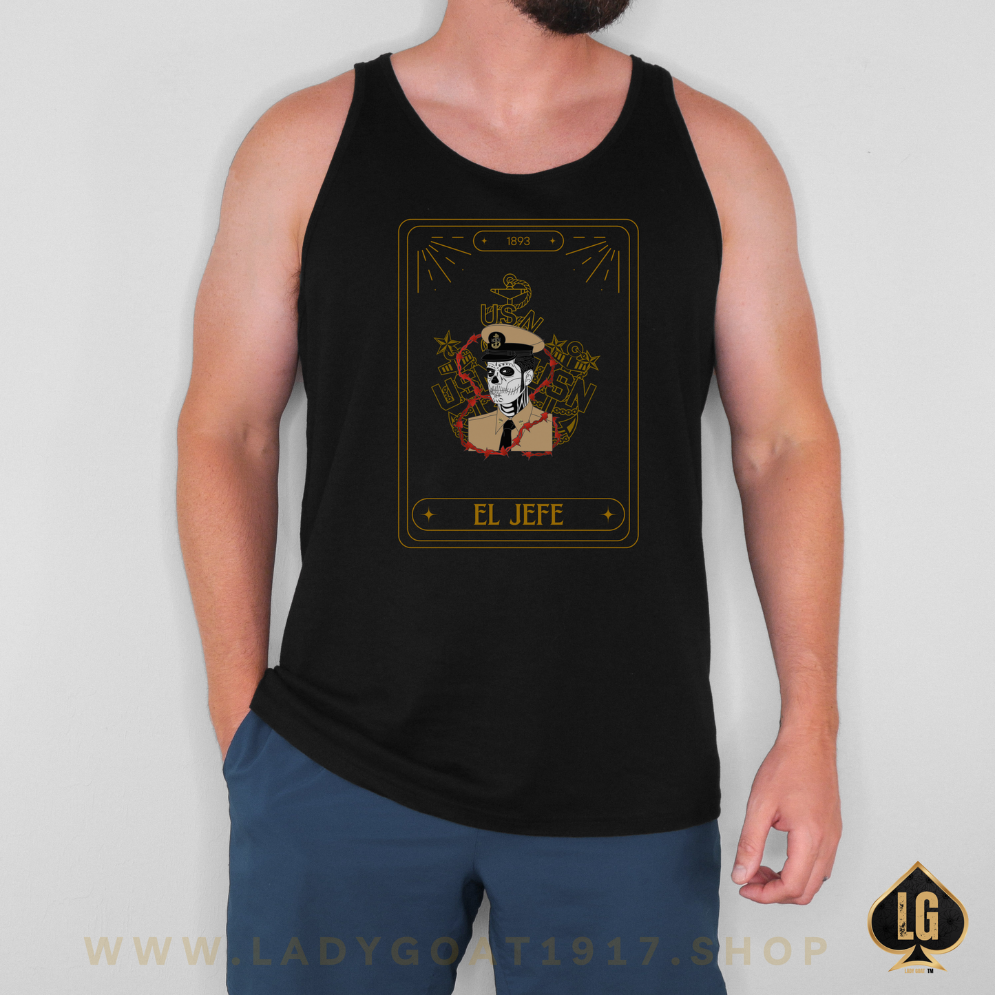 El Jefe Mens Tank Top