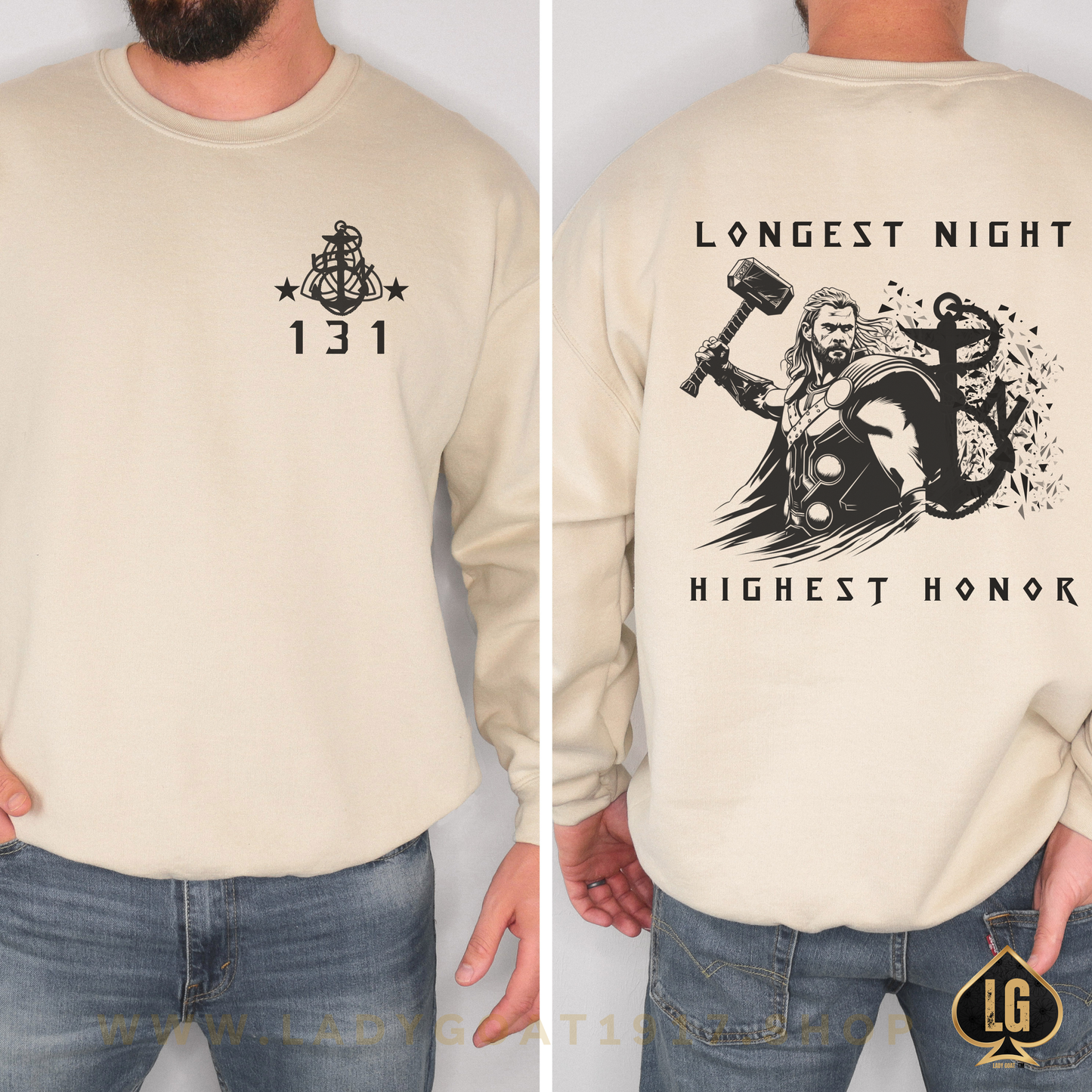 Thor 131 Unisex Crewneck Sweater