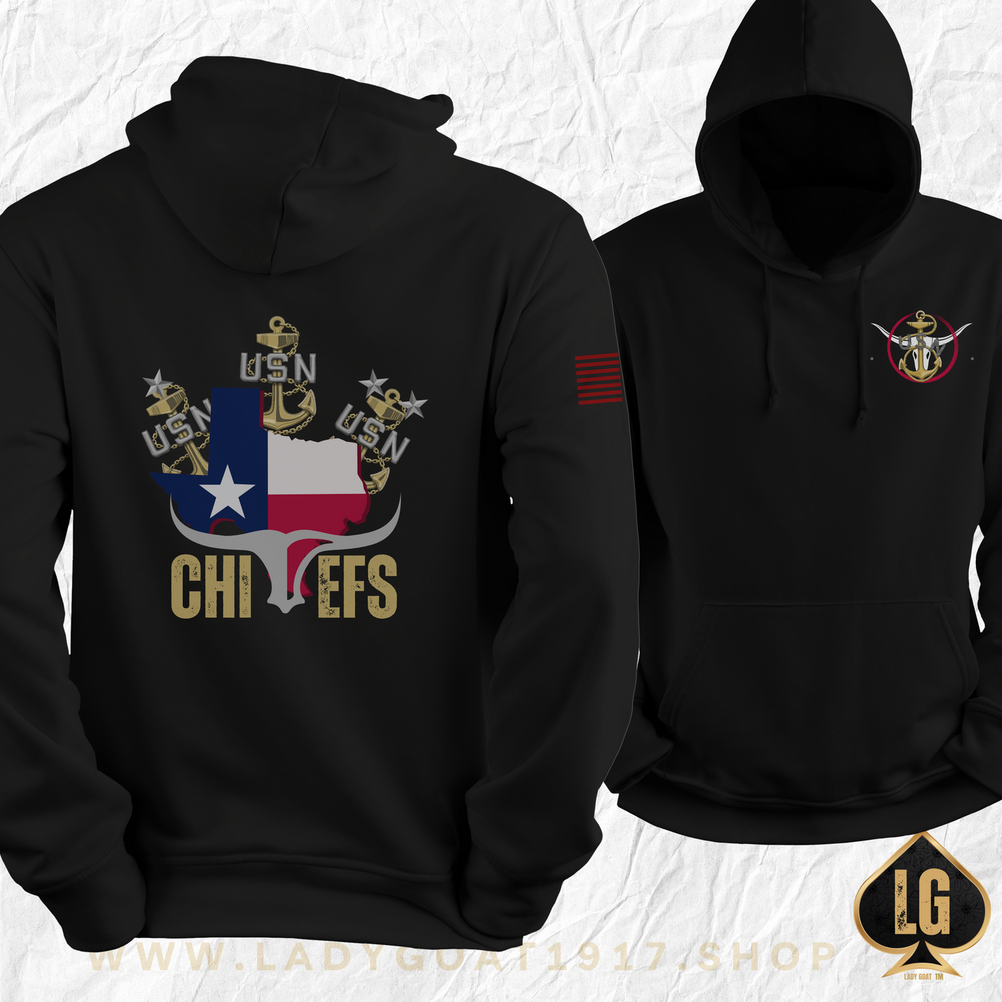 Texas Goat Unisex Hoodie