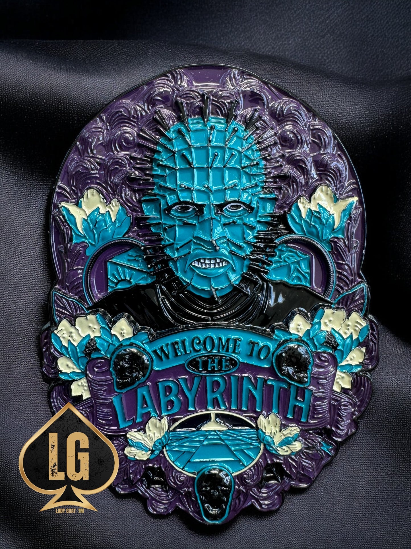 Hellraiser Horror Challenge Coin 22”