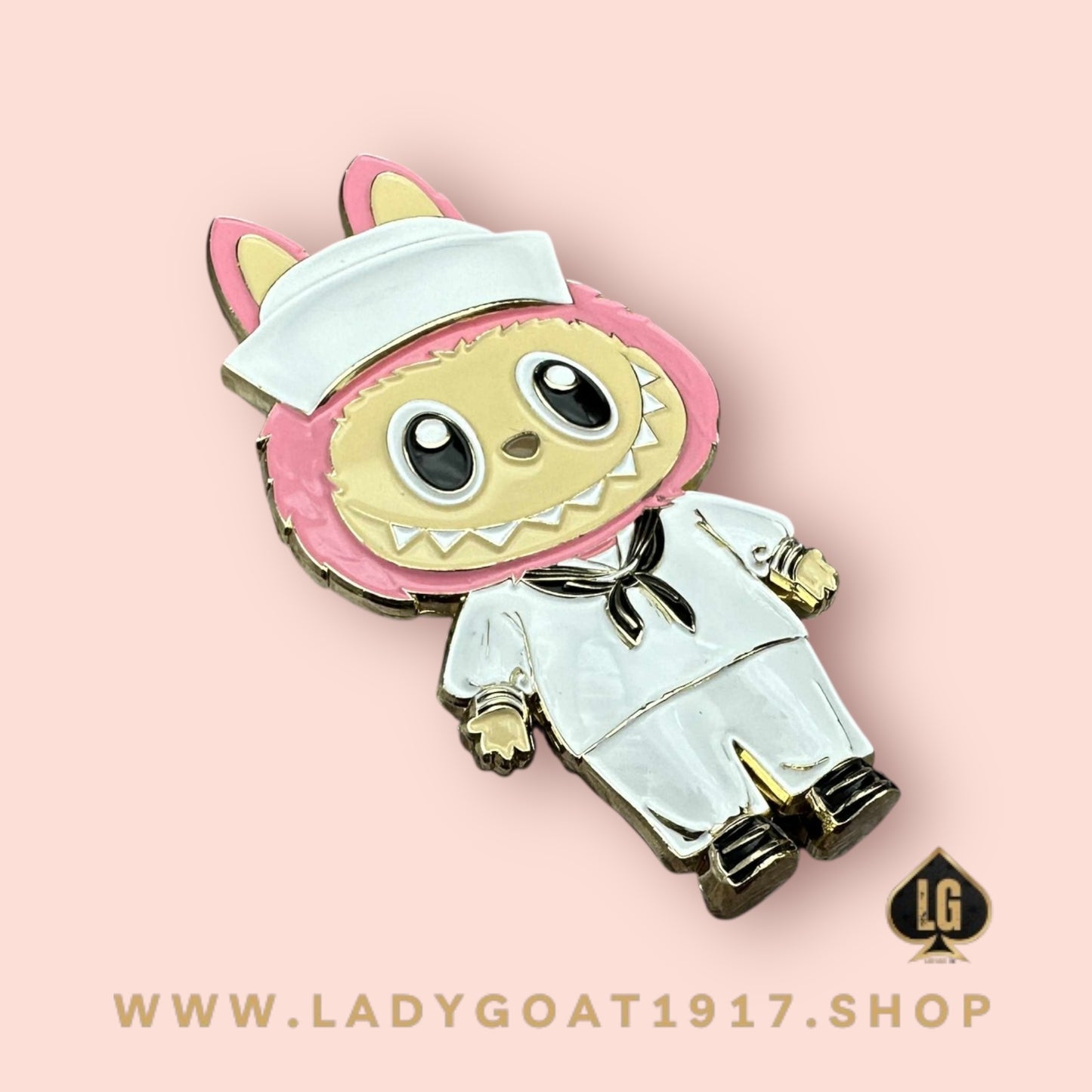LaSailor Challenge Coin 25”PRE-SALE****Pink Whites
