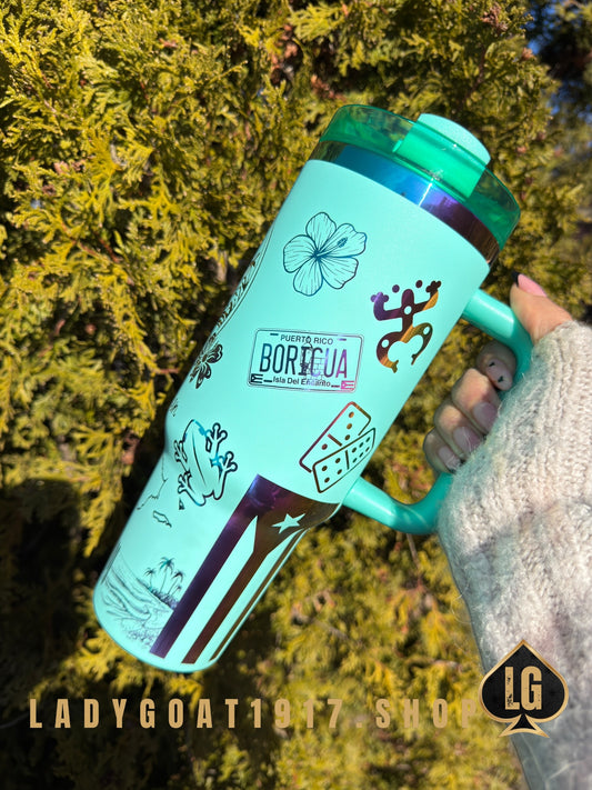 Playero PR 🇵🇷40 oz Tumbler