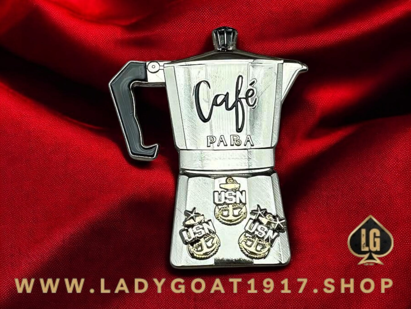Cafe for Goats Challenge Coin 25”