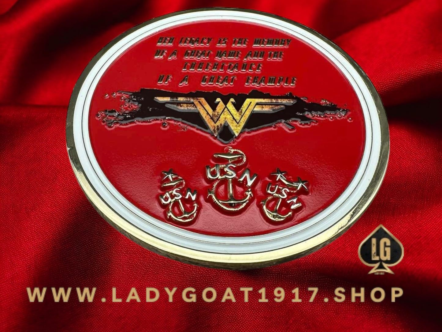 WW Retired Challenge Coin 25”