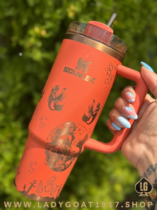 Mermaid SkullSTANLEY 30oz Tumbler Limited