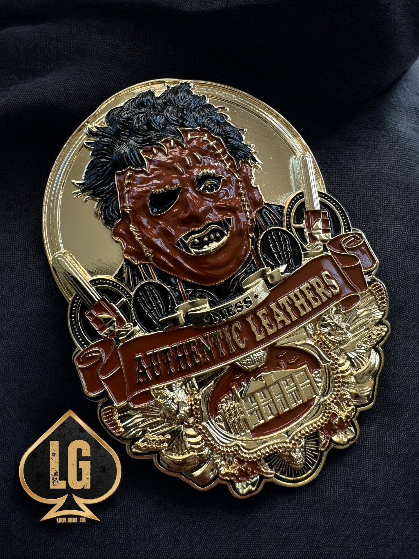Chainsaw Horror Challenge Coin 22”