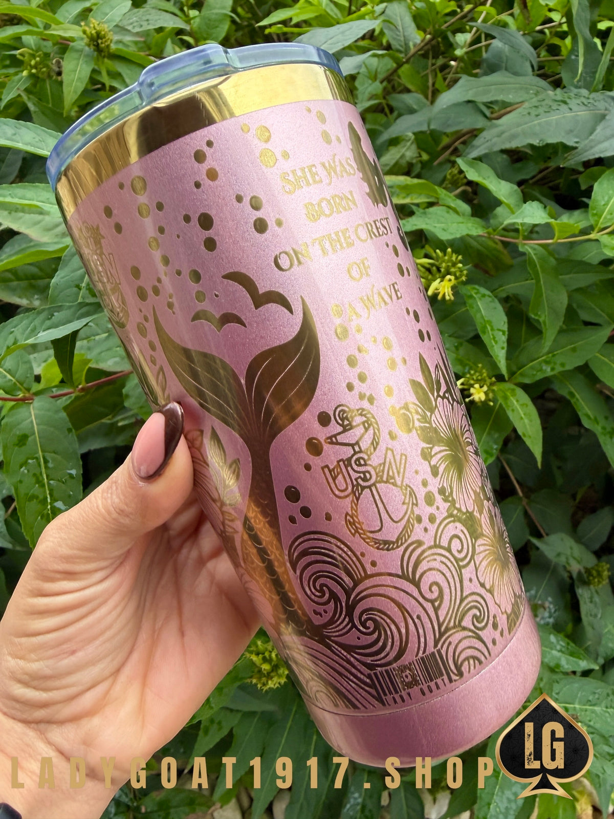 Rose Gold 20oz Tumbler