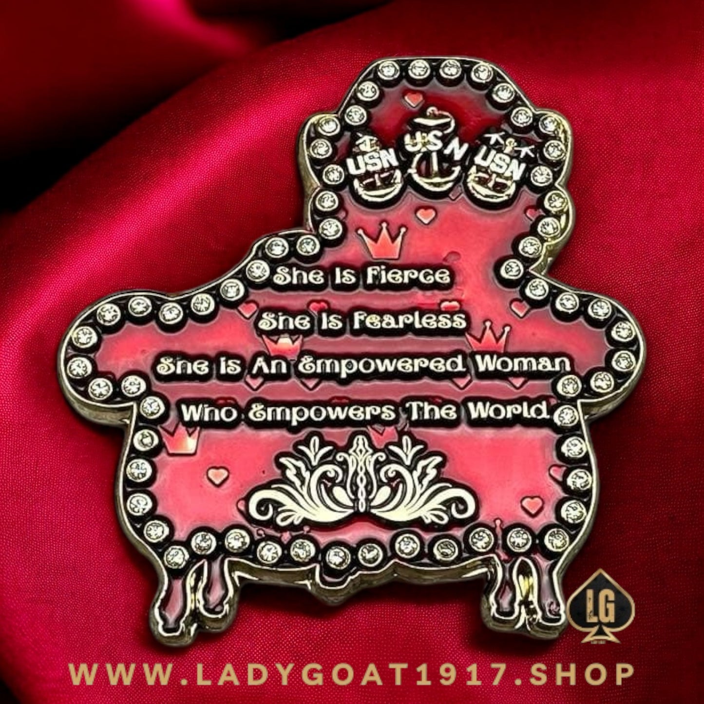 Fierce Lady Goat 25”
