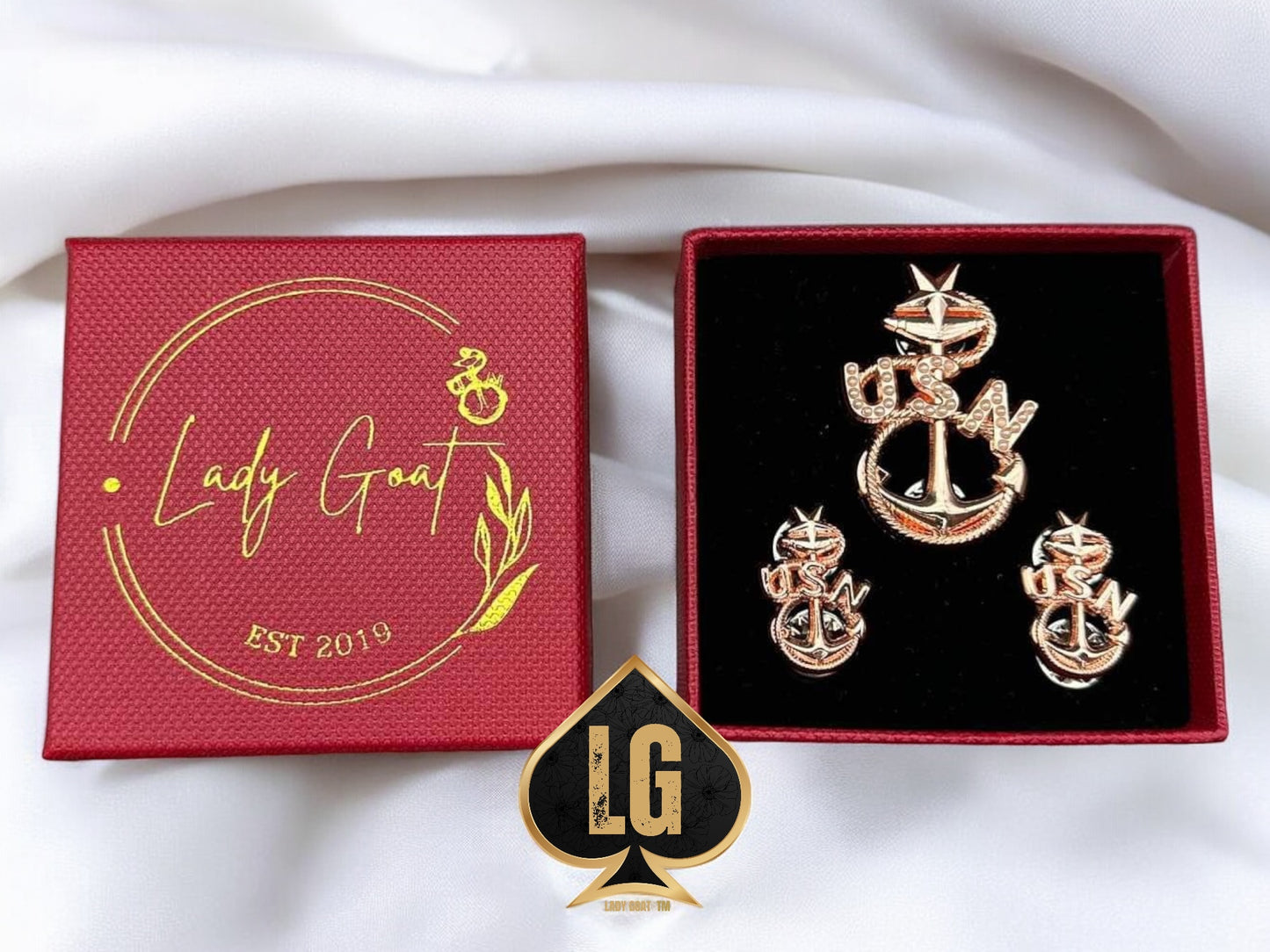 Rose Gold Vintage Combo | Anchors