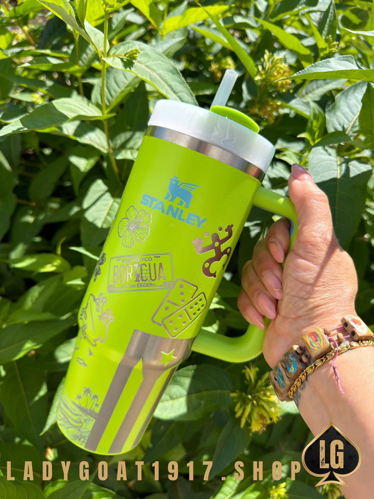STANLEY Playero 🇵🇷🏝️ 30oz Tumbler Limited LIME
