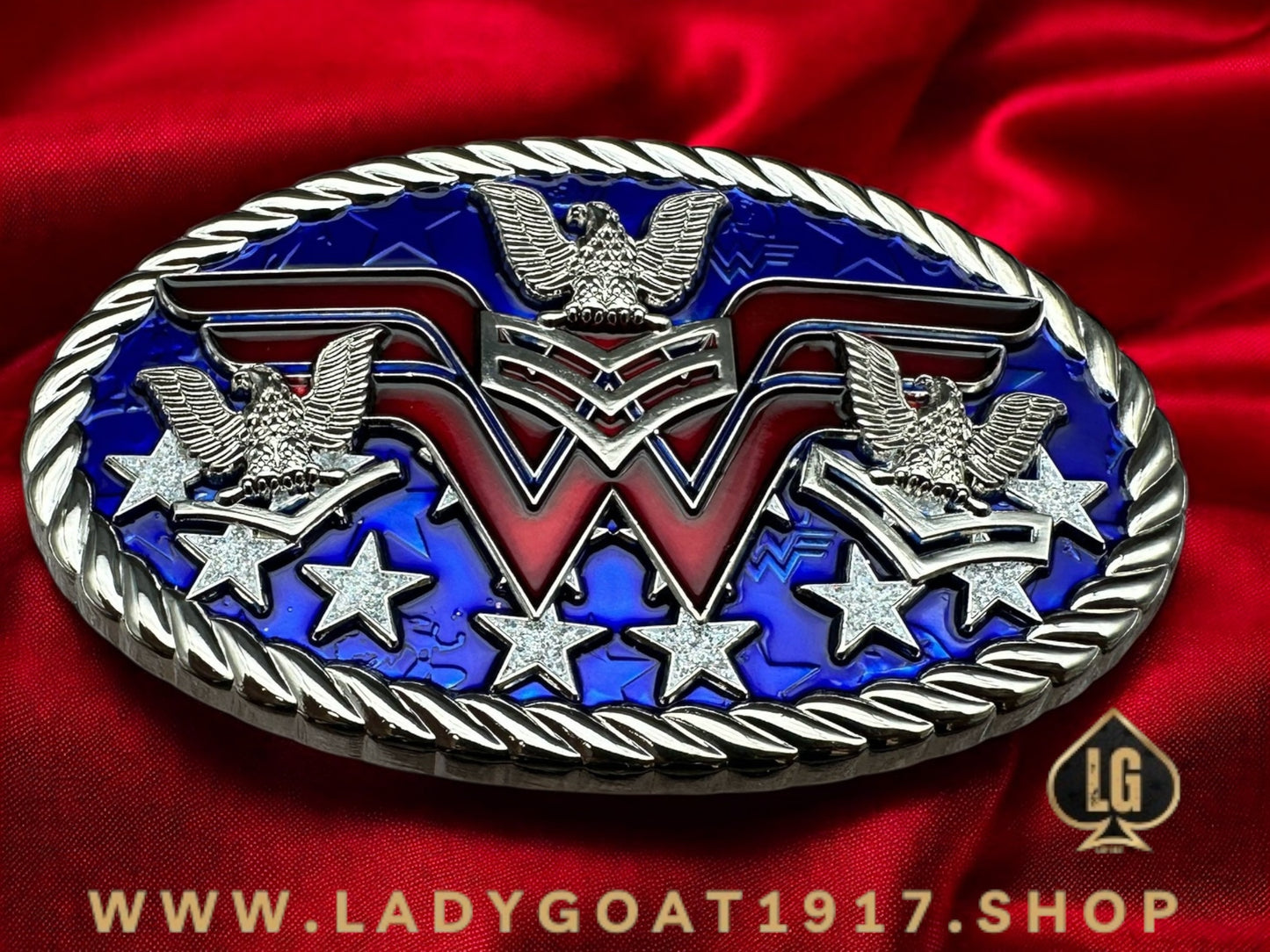 RWB WW Freedom Belt Buckle 25"