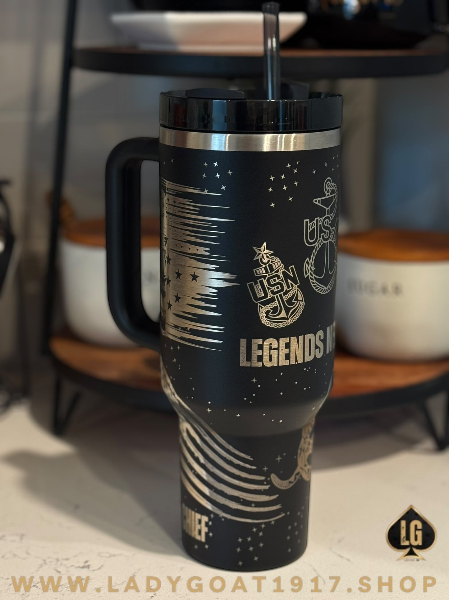 Legends Never Die STANLEY Tumbler Limited
