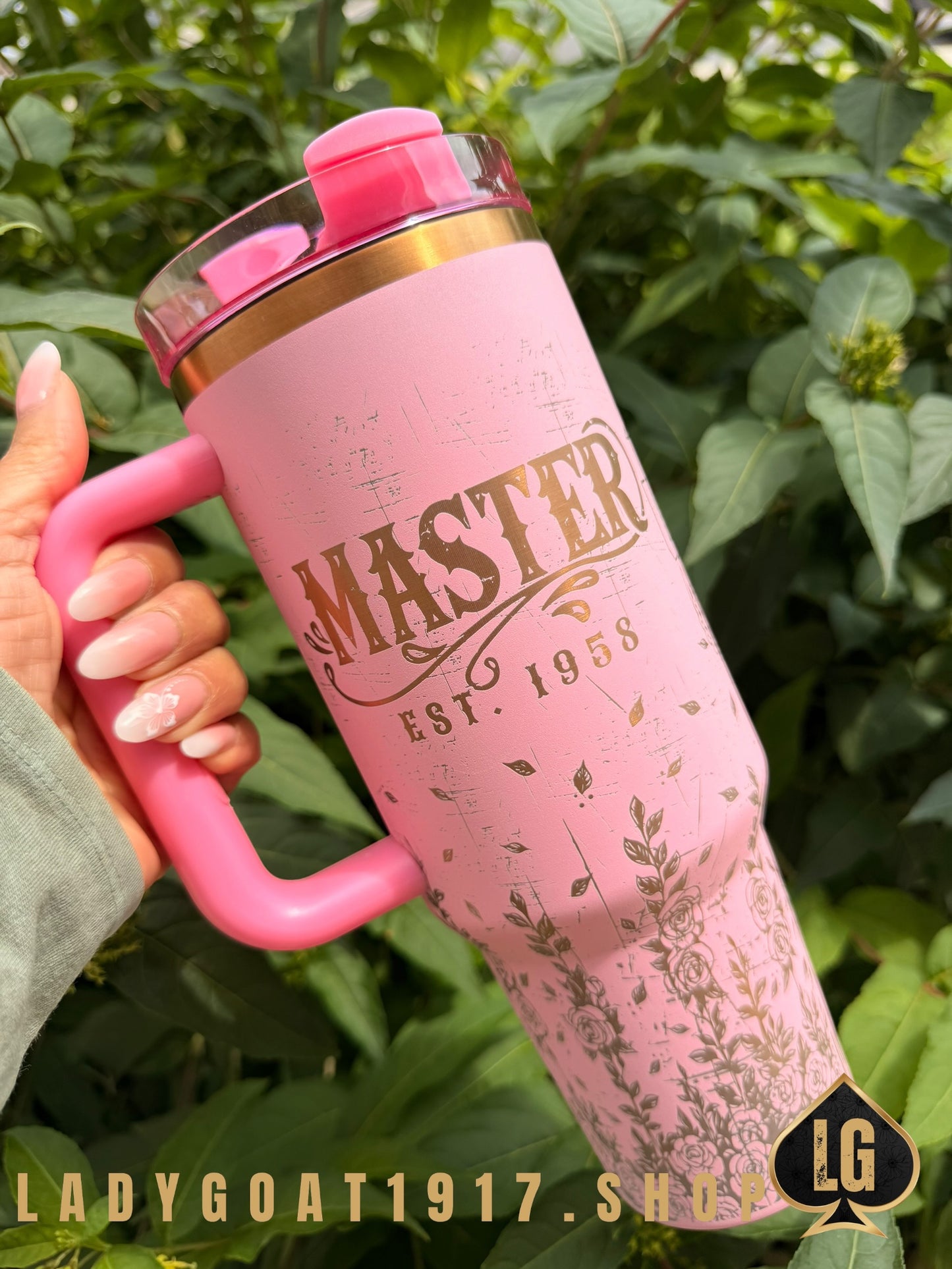 Chief Season 40oz Tumbler MCPO P!NK