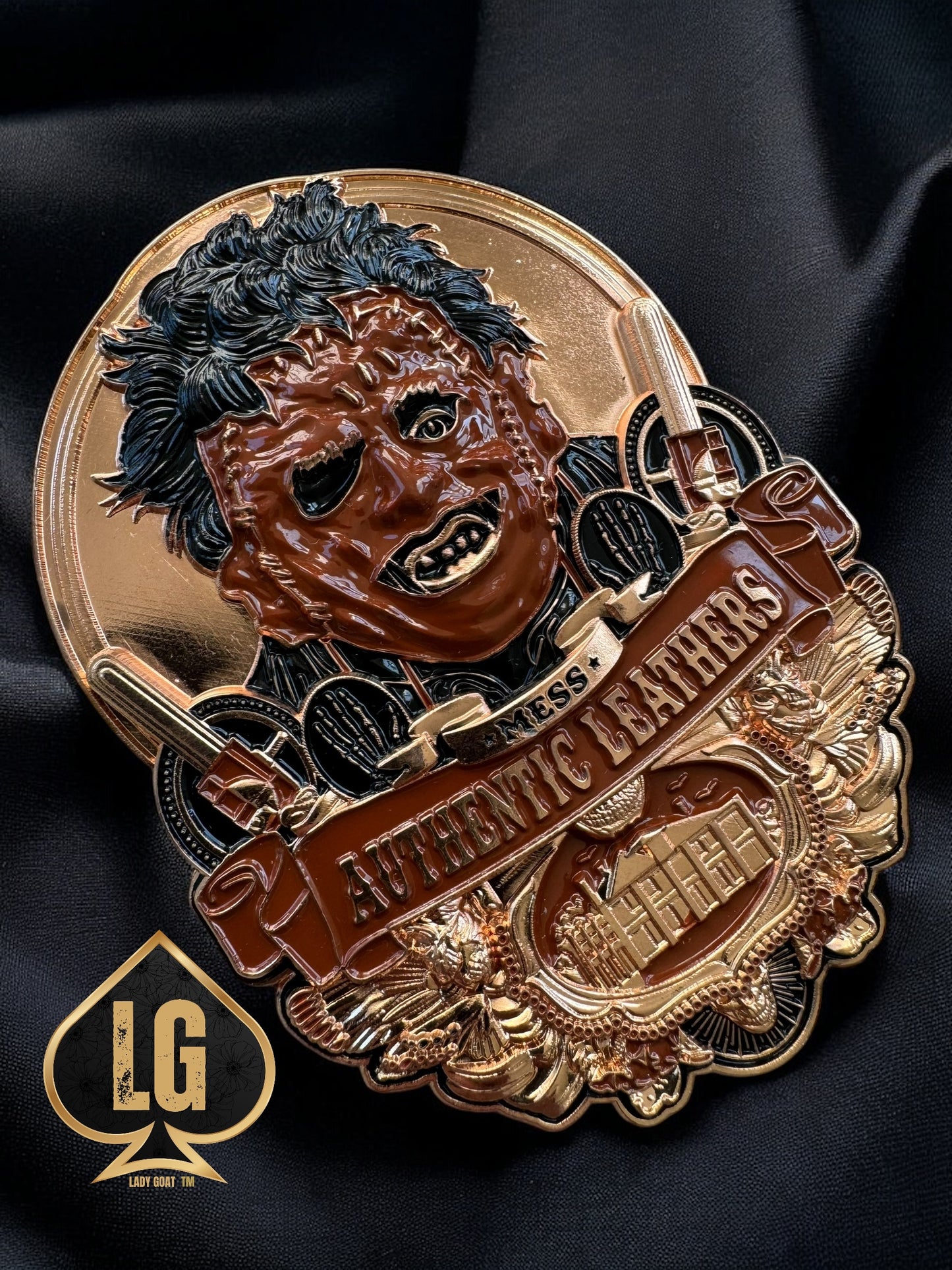 Chainsaw Horror Challenge Coin 22”