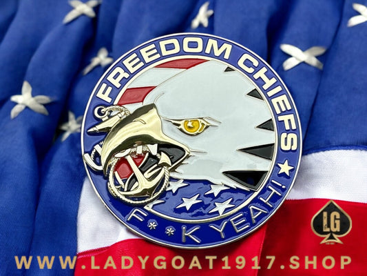 FREEDOM CHIEFS Challenge Coin 25” PRE-SALE