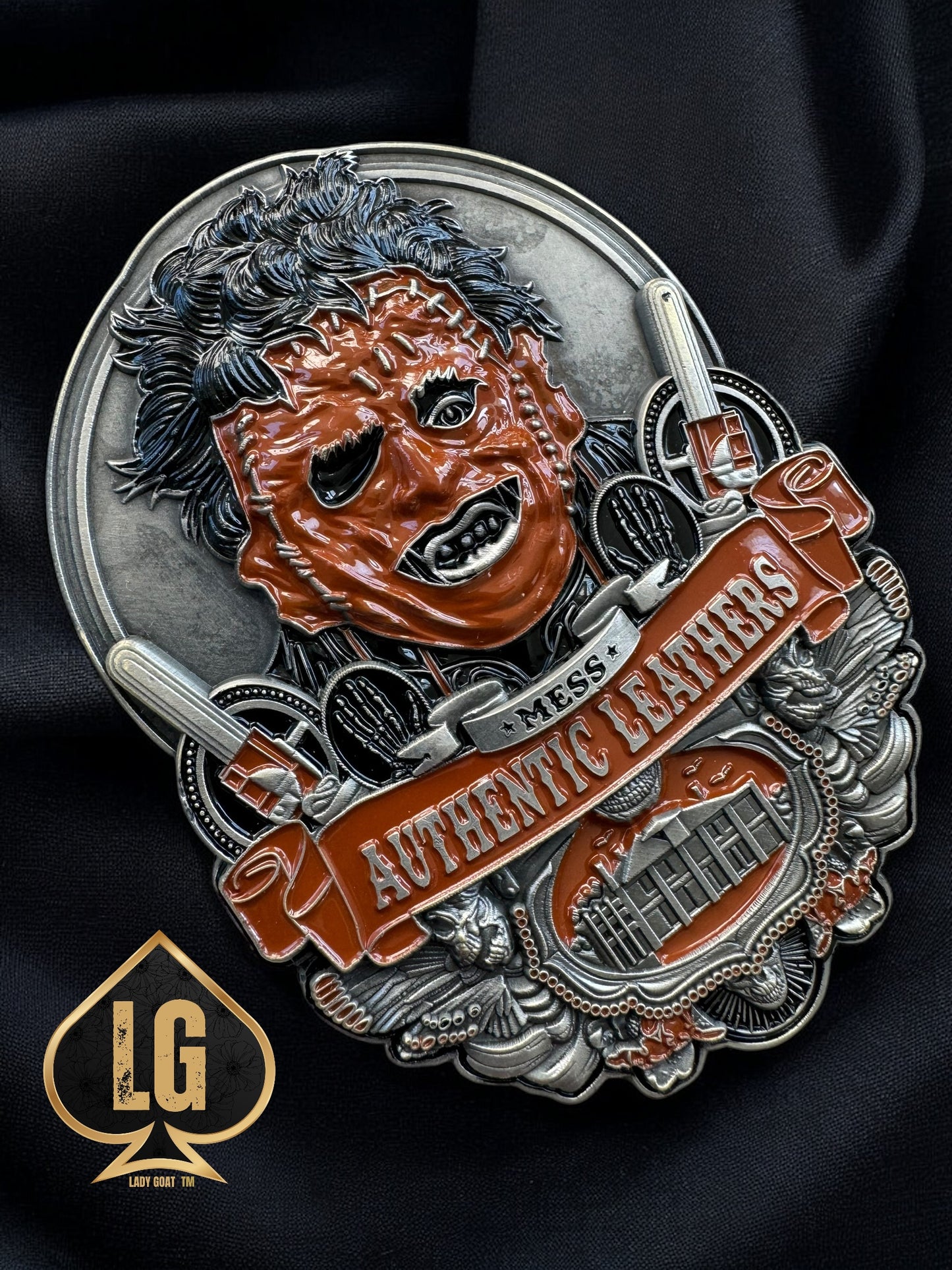 Chainsaw Horror Challenge Coin 22”