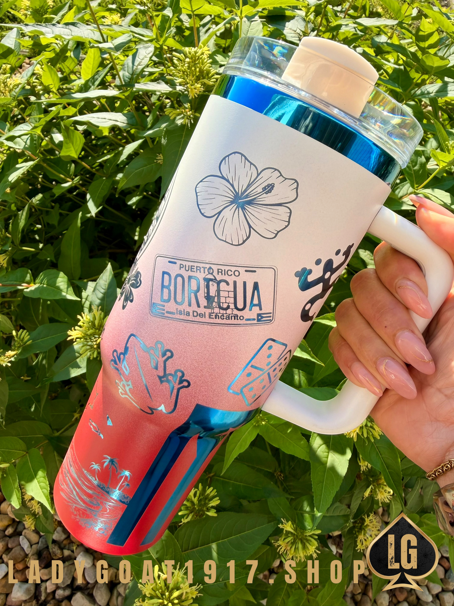 PR RWB 🇵🇷 40 oz Tumbler PRE-SALE JUL 30