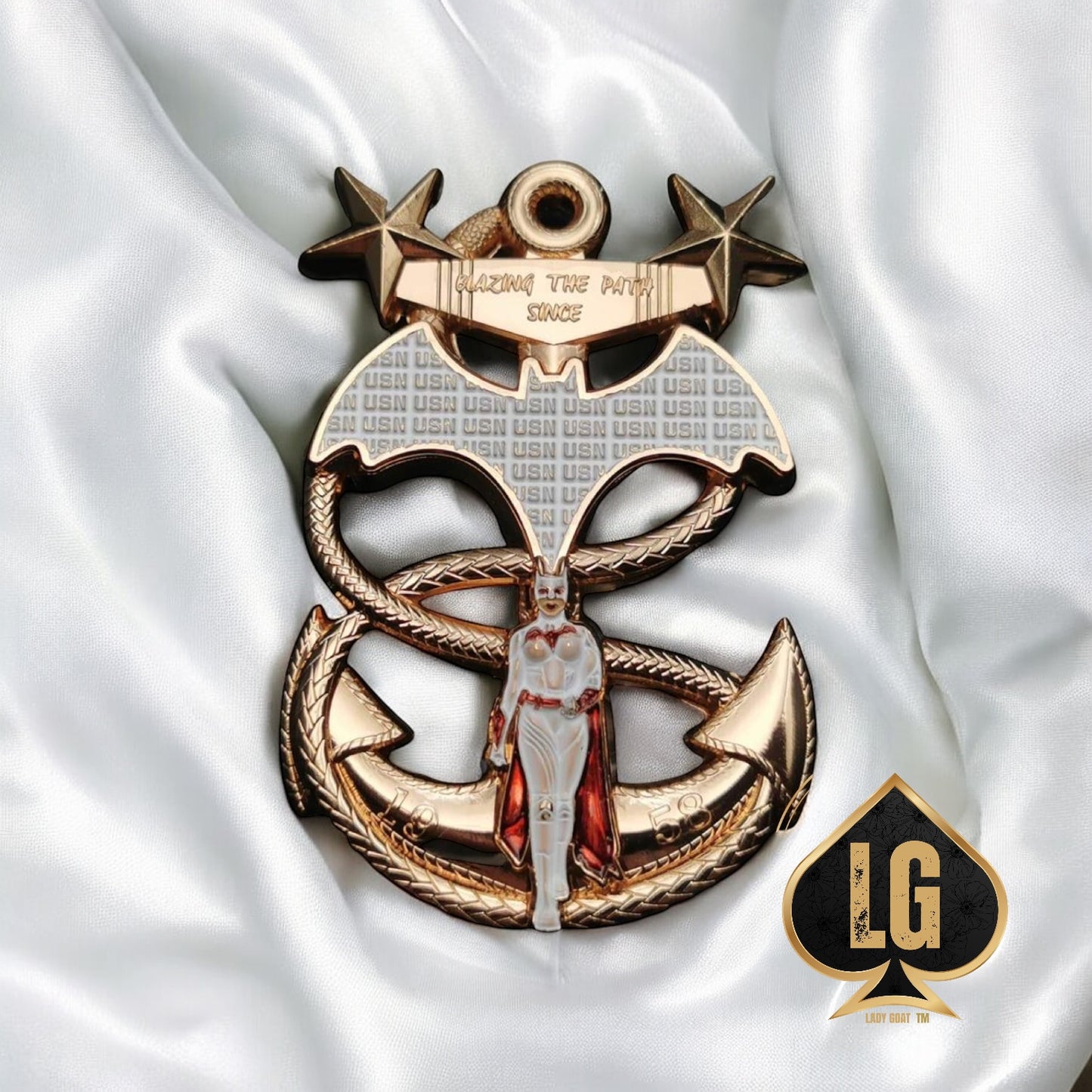 Batwoman Anchor Challenge Coin 22”