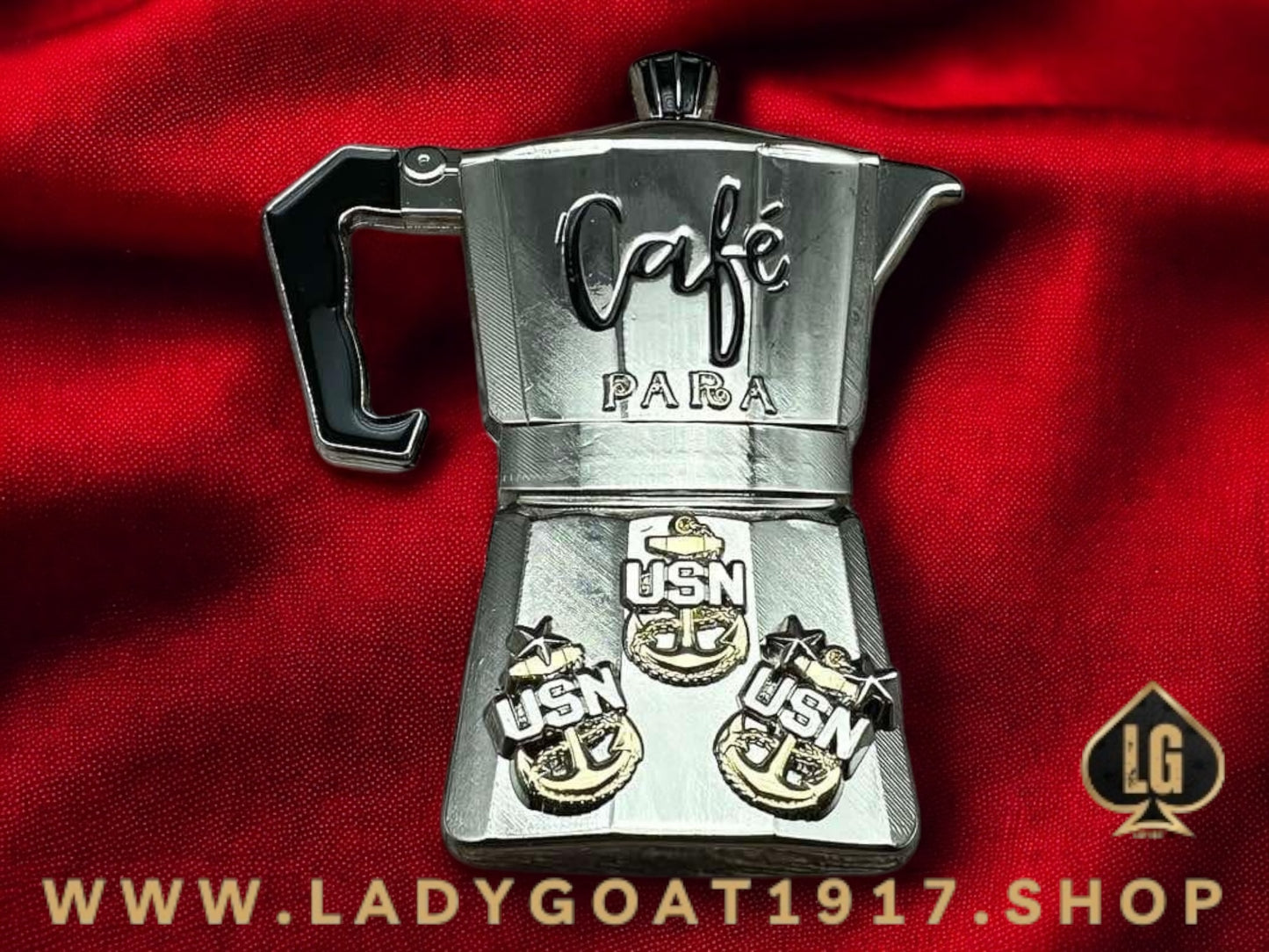 Cafe for Goats Challenge Coin 25”