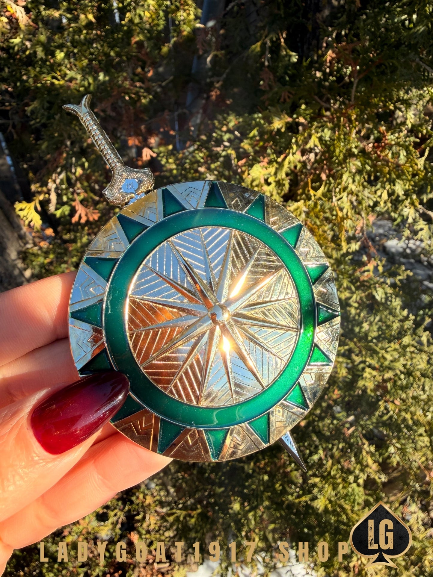 WWYOTS Shield V2 Challenge Coin 25”🐍
