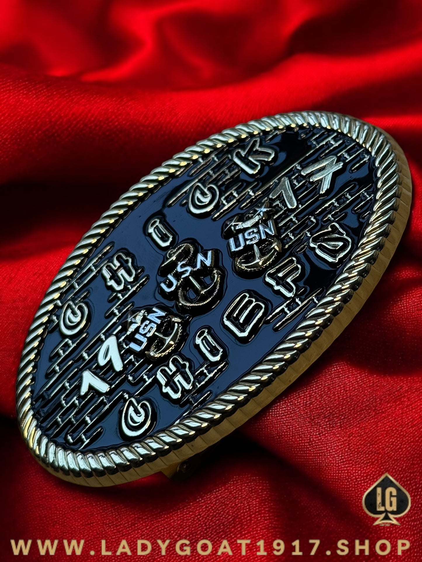 Chick Chief Belt Buckle 25"