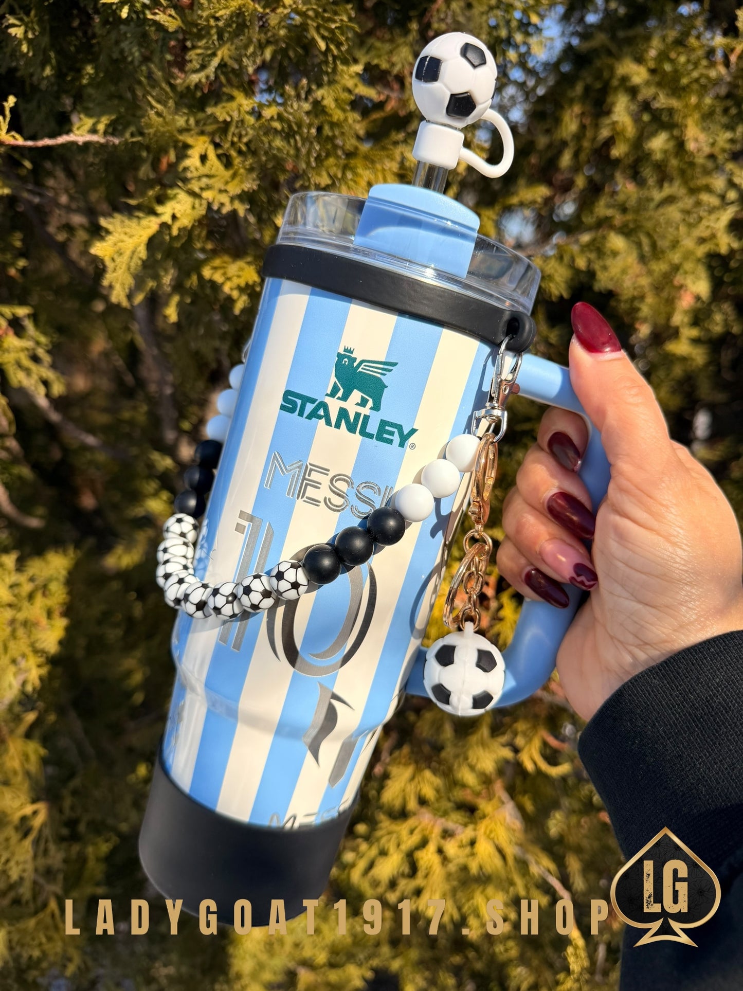 Fútbol GOAT 30 oz Tumbler