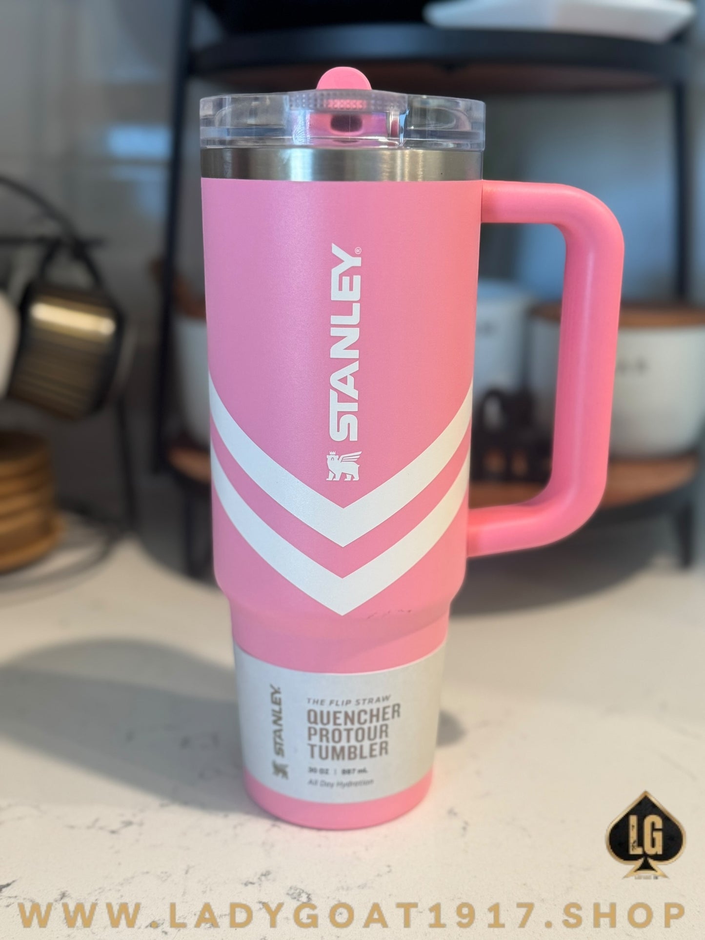 P!NK STANLEY 30oz Tumbler Limited Flip Straw