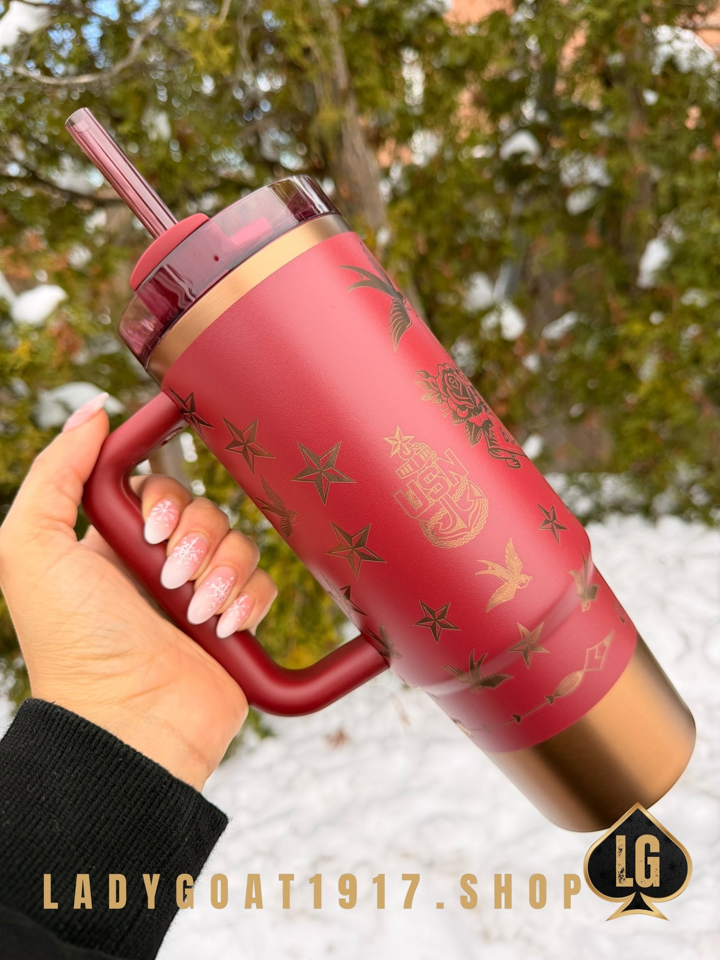 Stanley 30oz Tumbler Blazing