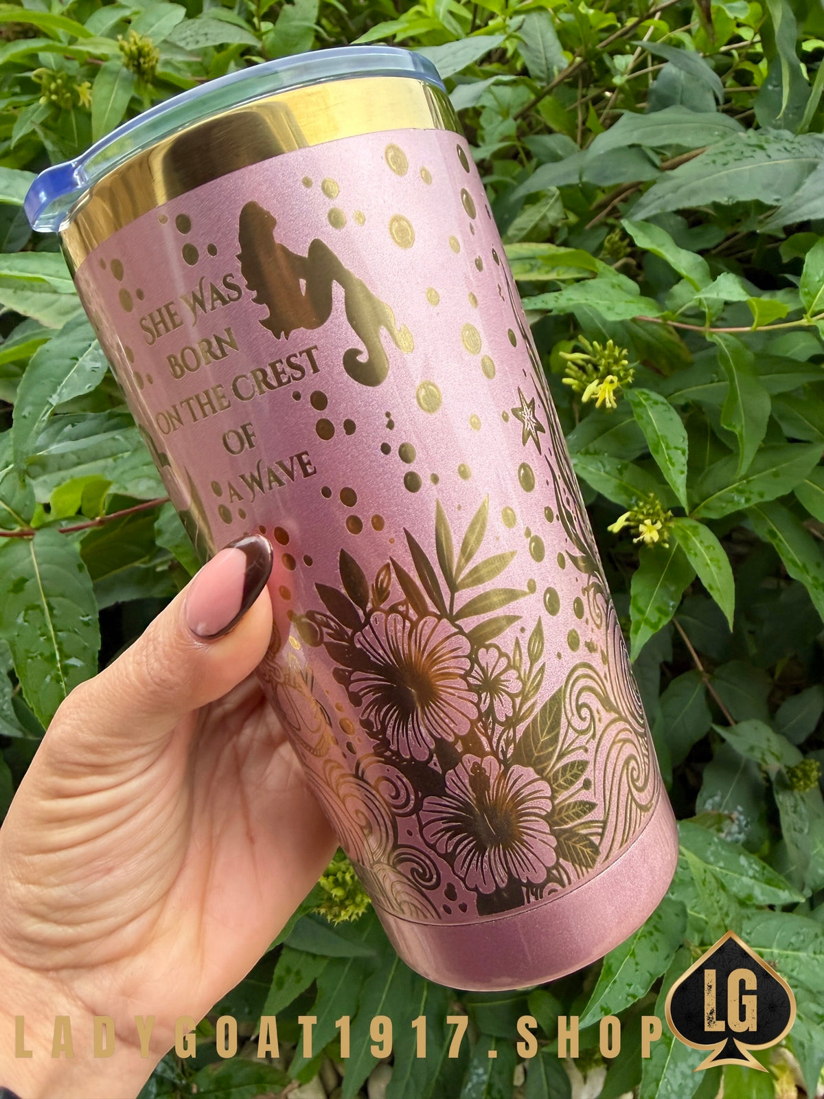 Rose Gold 20oz Tumbler