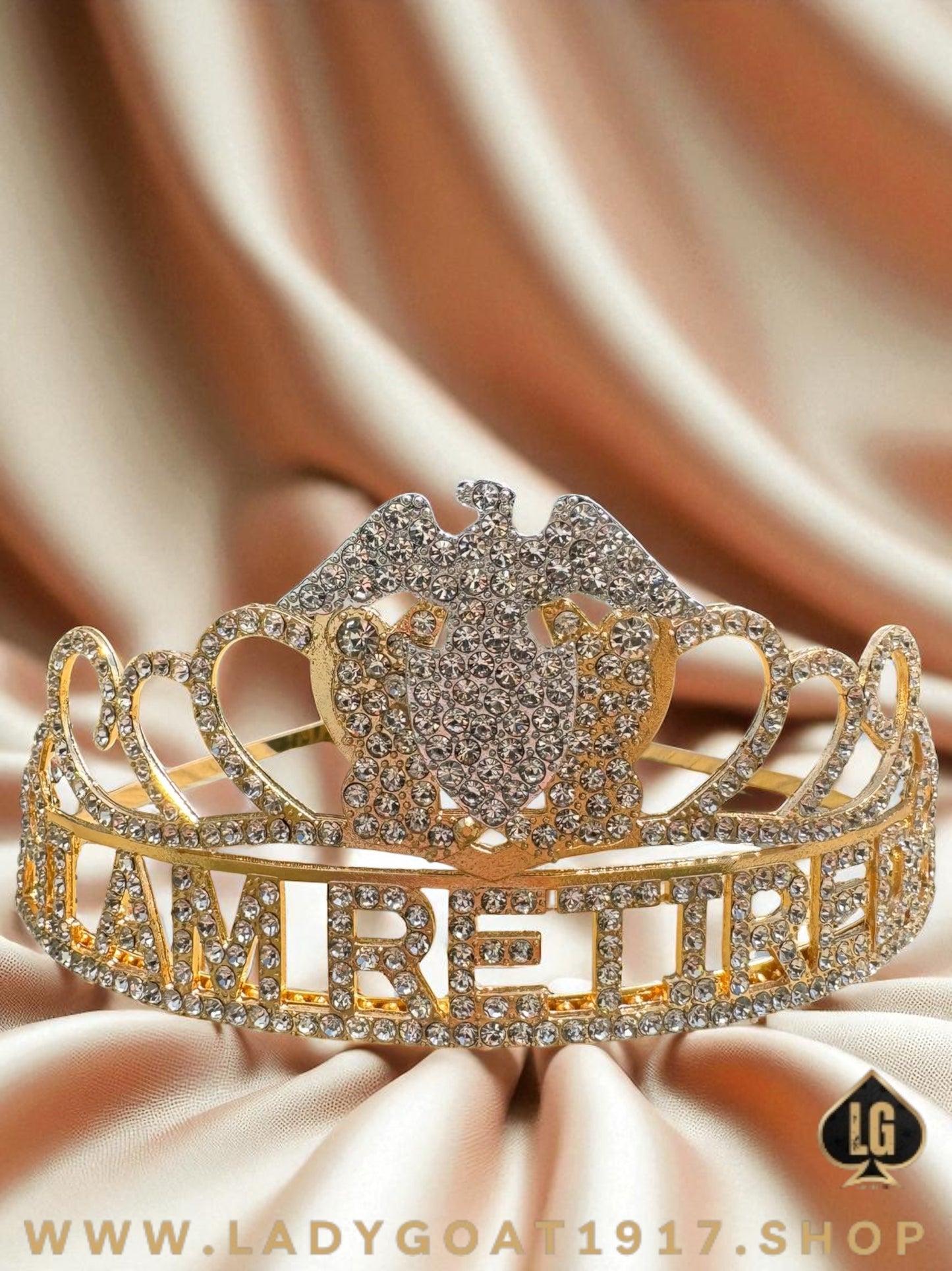 Gold Retirement Crown Officer 👑