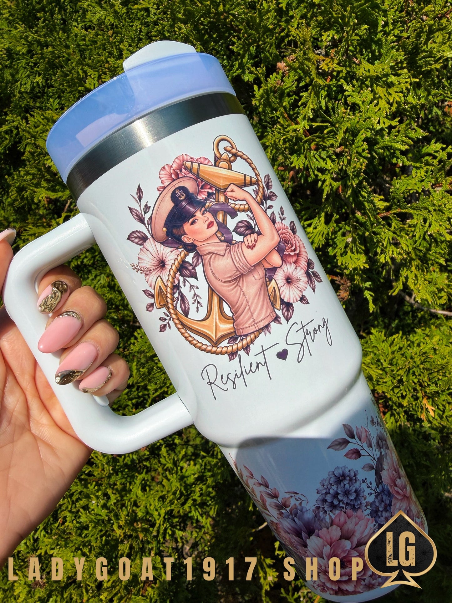 Resilient and Strong 2.0 Lady Goats Tumbler V5