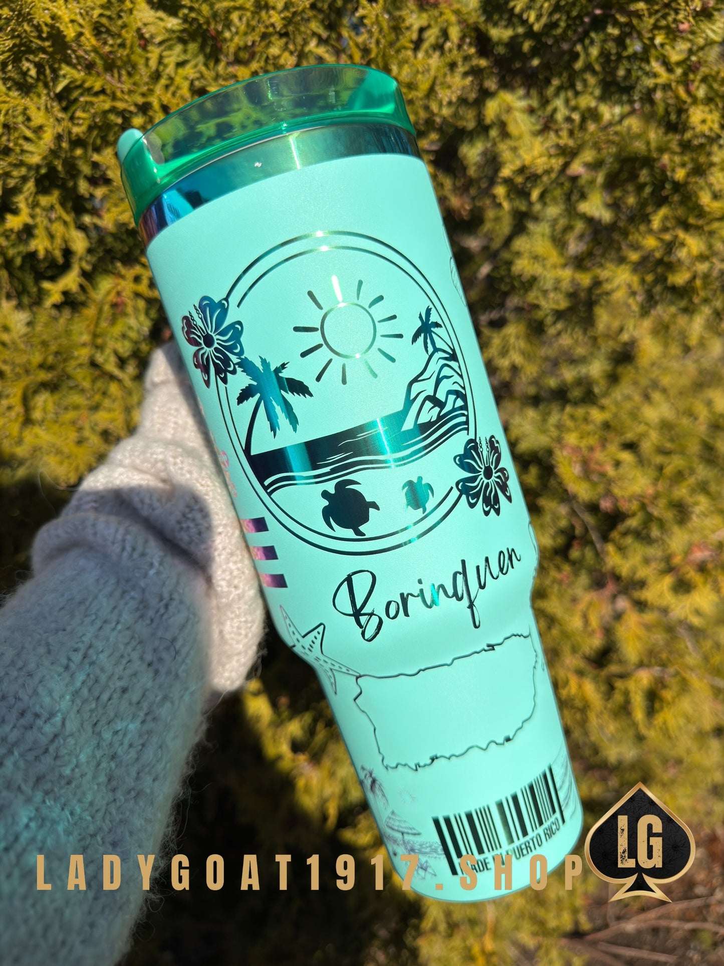 Playero PR 🇵🇷40 oz Tumbler