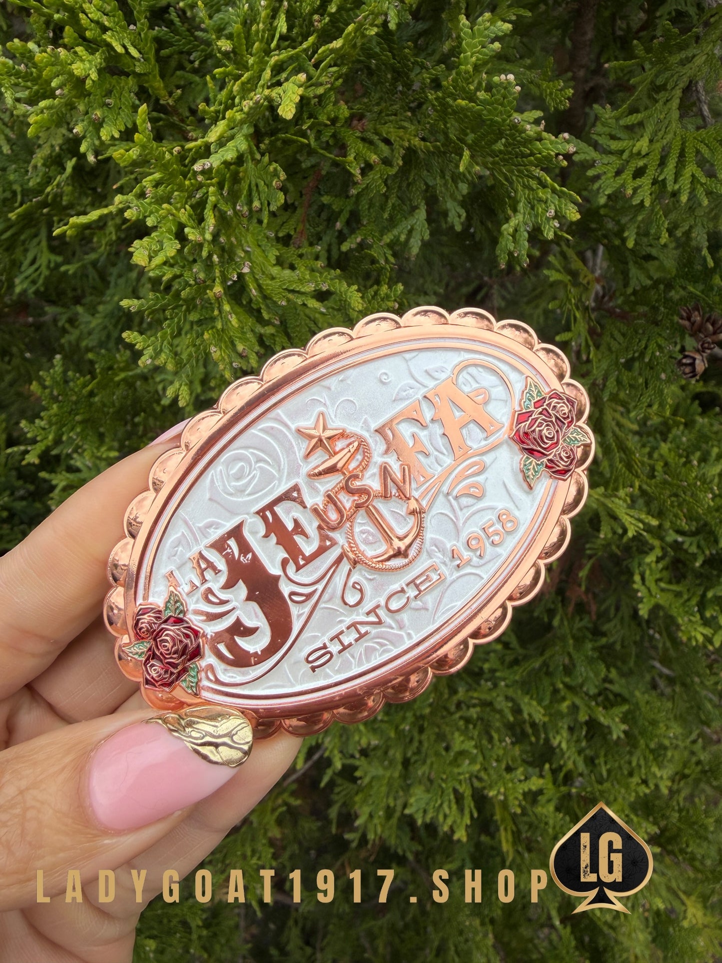 SPRING SALE RG Jefa SCPO Belt Buckle  25"🤍