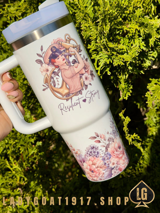 Resilient and Strong 2.0 Lady Goats Tumbler V4