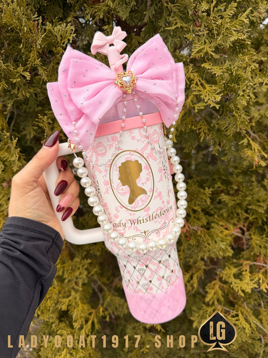 STANLEY LOVESHACK Bridgerton 40 oz Tumbler W/ Accessories