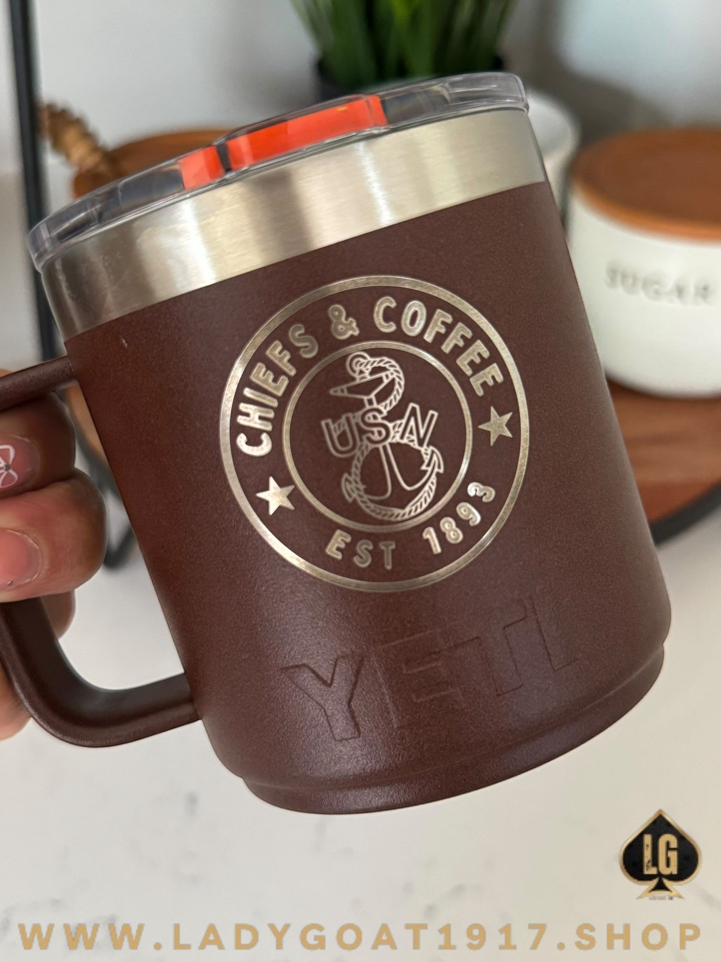 YETI 10oz Brown