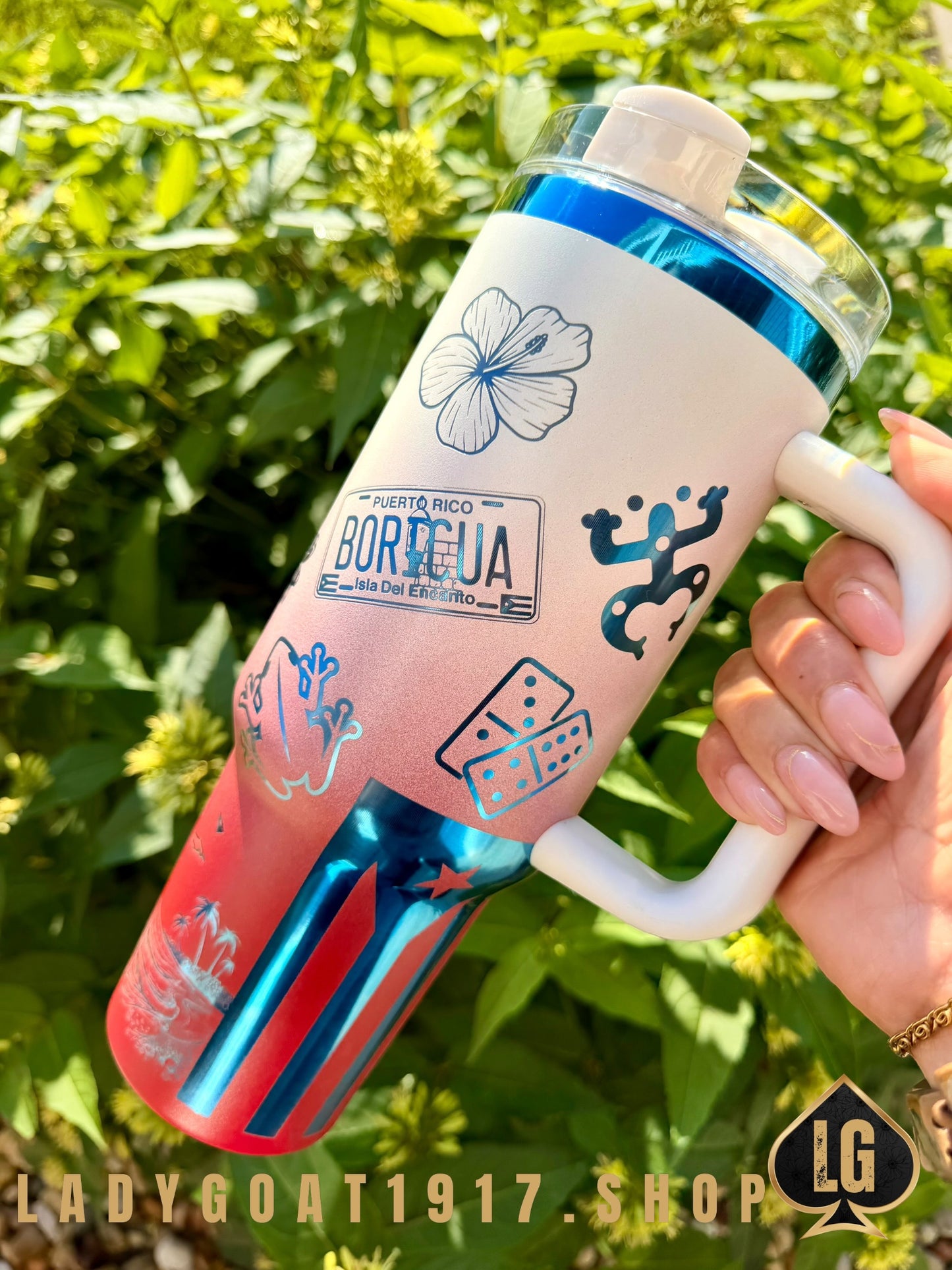 PR RWB 🇵🇷 40 oz Tumbler PRE-SALE JUL 30