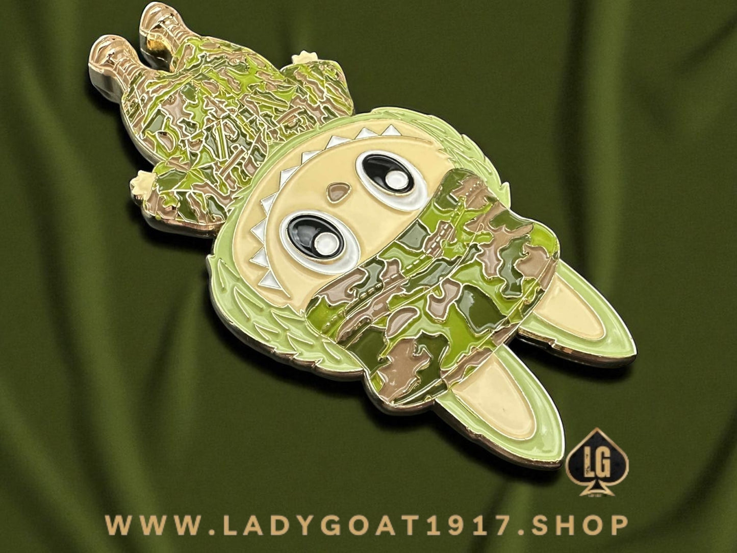 LaSoldier Challenge Coin 25”PRE-SALE**** Green