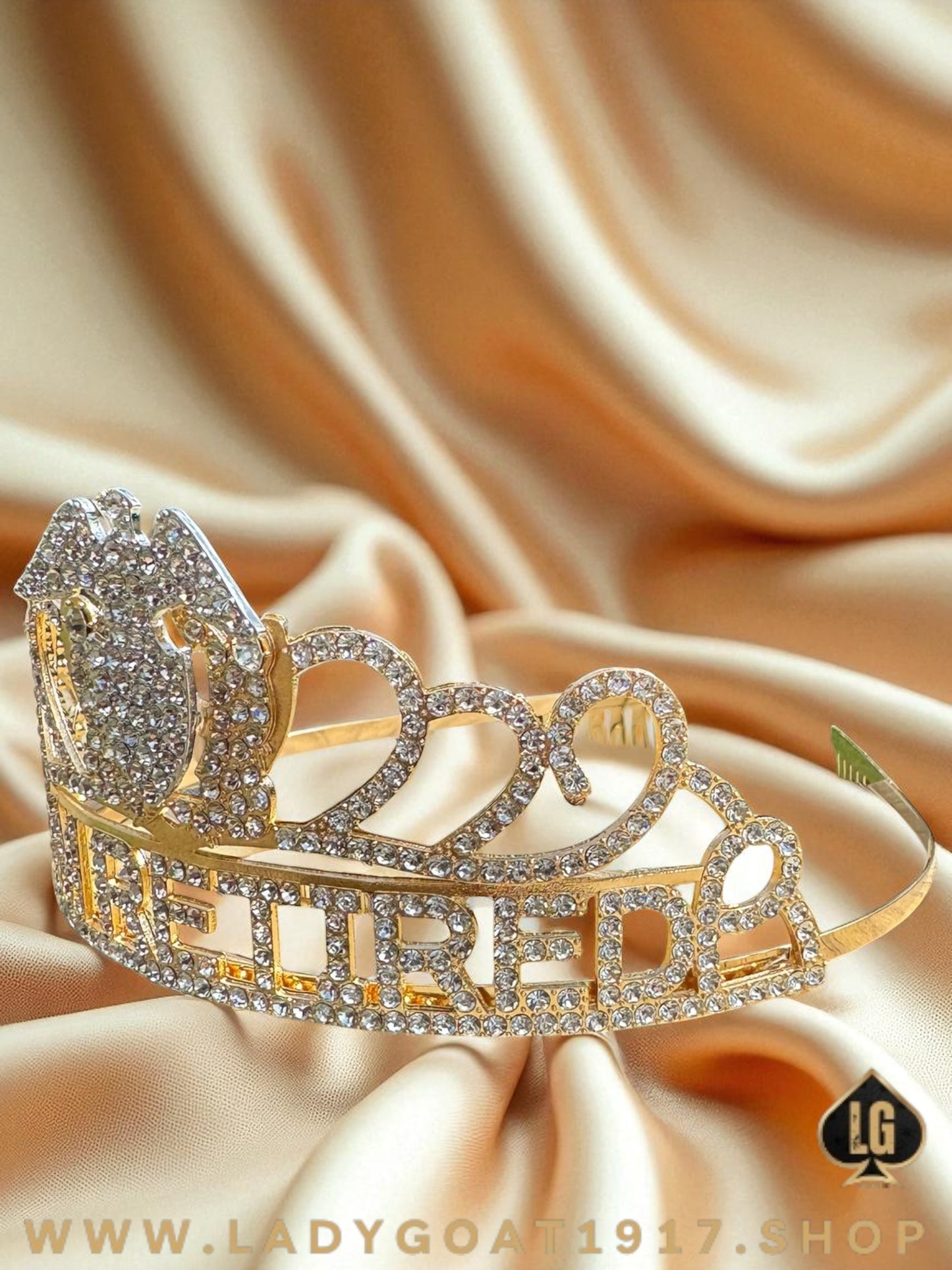 Gold Retirement Crown Officer 👑