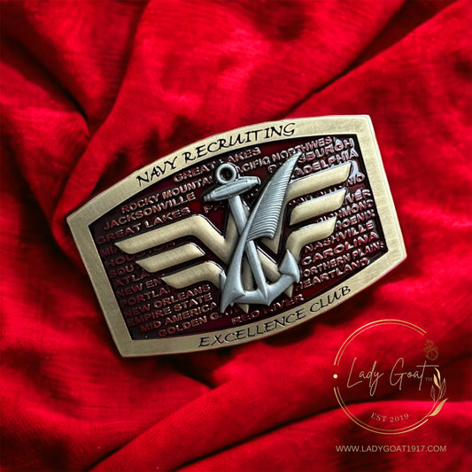 WW CRF Belt Buckle Gold