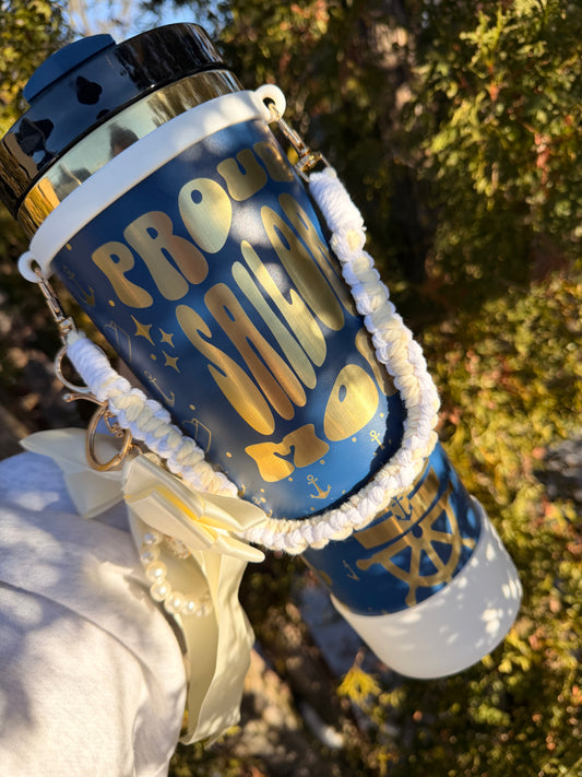 Sailor Mom 40 oz Tumbler W/ Accessories