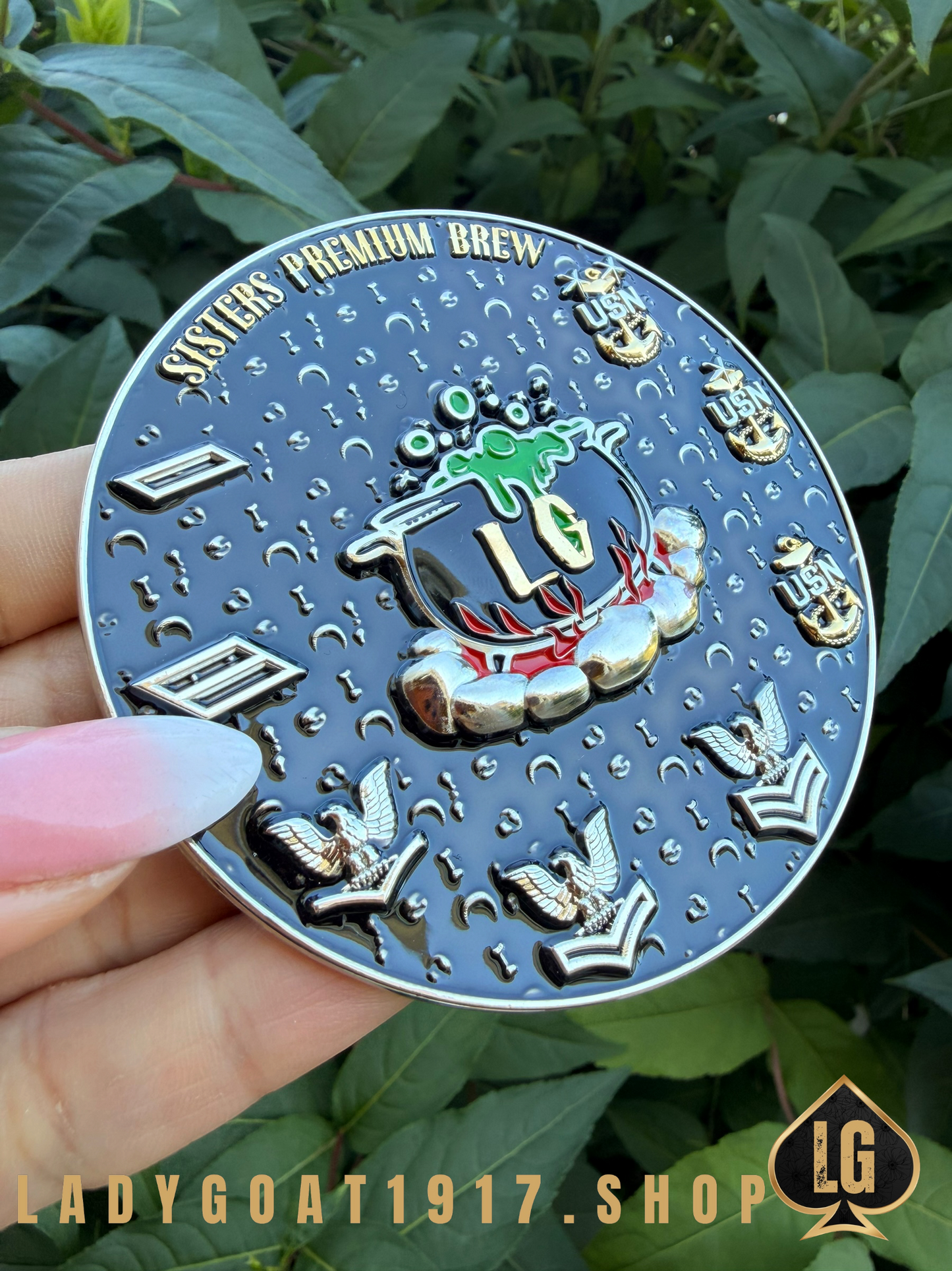 HCP V1 Challenge Coin 25”
