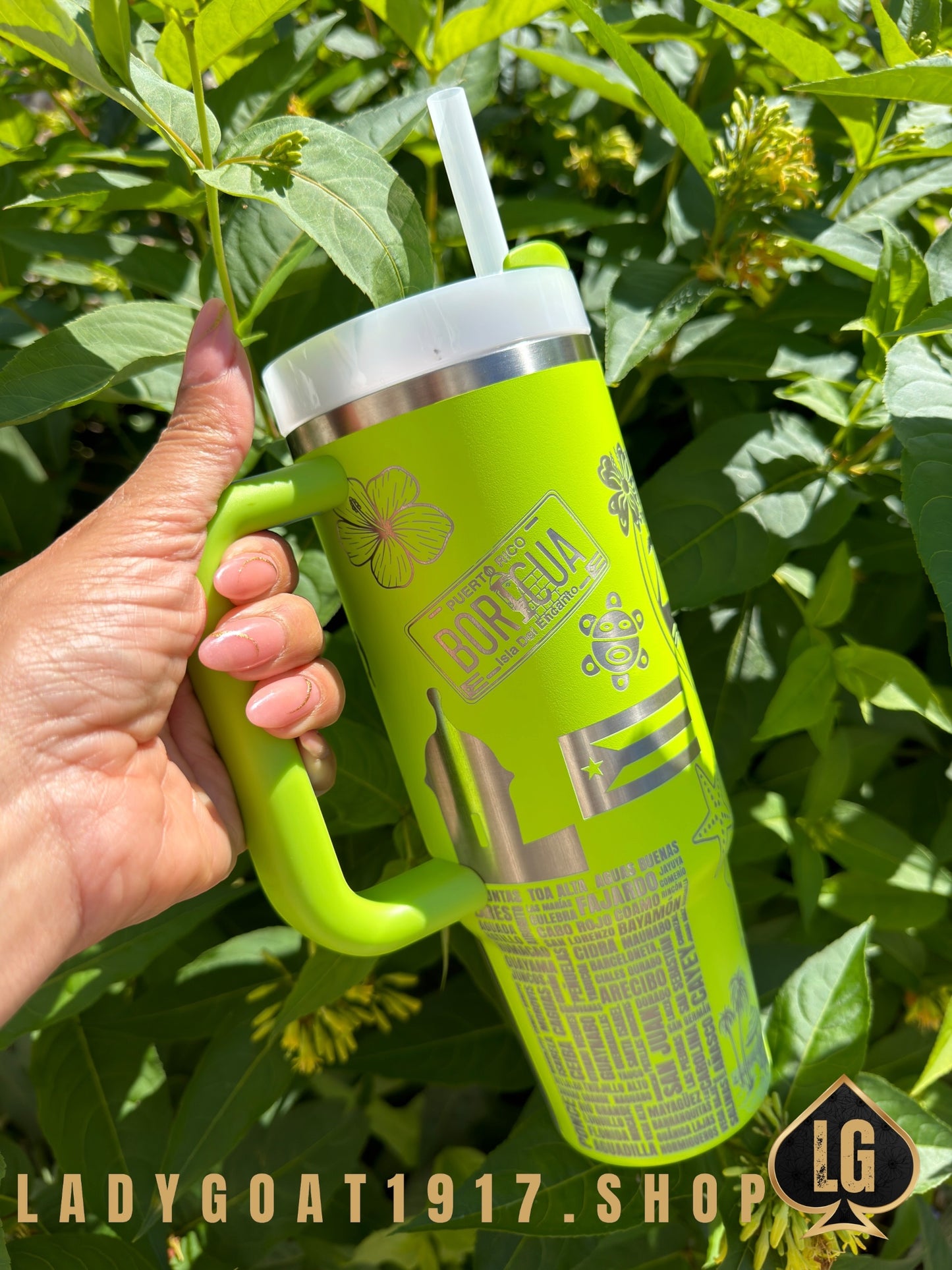 STANLEY Playero 🇵🇷🏝️ 30oz Tumbler Limited LIME